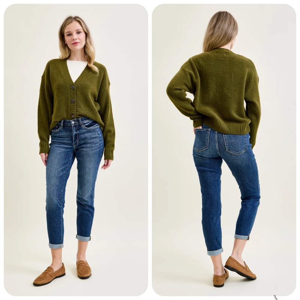 Judy Blue Jeans Women’s 5/27 Blue Boyfriend Fit LIKE NEW!